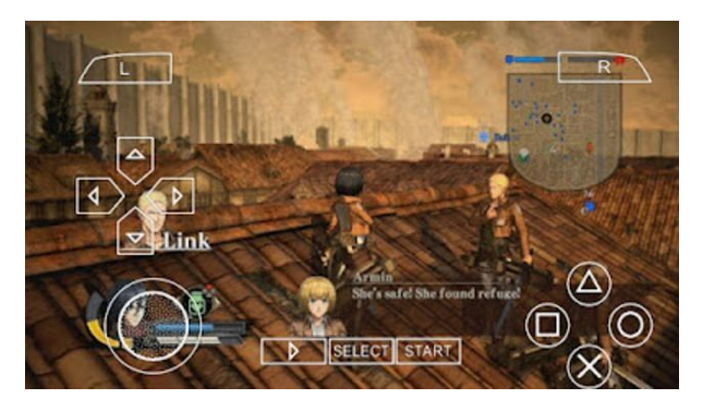 Attack on Titan 2 PPSSPP ISO file for Android